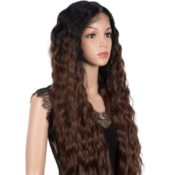 30inch Ombre Brown Lace Front Wig